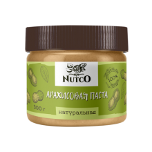 NUTCO Арахисовая паста натуральная - 300 гр.