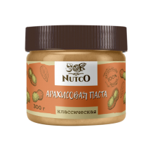 NUTCO Арахисовая паста классическая - 300 гр.